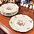 Conjunto de pratos de sobremesa em porcelana polonesa C.T TIELSCH WALBRZYCH - Imagem 8