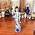 Escultura Gueixa em fina porcelana chinesa - Imagem 1