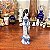 Escultura Gueixa em fina porcelana chinesa - Imagem 2