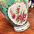 Antigo potiche em porcelana pintado à mão. - Imagem 8