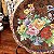 Antigo prato decorativo oriental em Cloisonné. - Imagem 5