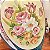 Potiche com rica decoração floral (cada) - Imagem 7