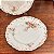 Par de pratos de sobremesa em porcelana inglesa J&G Meakin. - Imagem 3