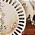 Prato decorativo fenestrado em porcelana Schmidt 1972. - Imagem 4