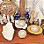 Antigo conjunto de esferas decorativo. - Imagem 5