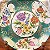 Prato decorativo em antiga porcelana. - Imagem 3