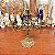 Candelabro antigo em bronze - Imagem 1