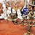 Candelabro antigo em bronze - Imagem 5