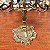 Candelabro antigo em bronze - Imagem 6
