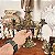 Candelabro antigo em bronze - Imagem 9