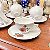 Conjunto xícaras para chá em porcelana Pozzani. - Imagem 3