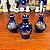 Conjunto pequenos vasos porcelana japonesa. - Imagem 1