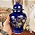 Potiche em porcelana japonesa azul cobalto - Imagem 7