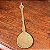 Antiga colher decorativa em bronze. - Imagem 2