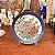 Antigo prato decorativo em porcelana japonesa. - Imagem 1