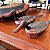 Conjunto com 3 farinheiras em madeira. - Imagem 3