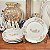 Conjunto com 5 pratos porcelana Real. - Imagem 1