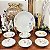 Conjunto de sobremesa em antiga porcelana Real. - Imagem 3
