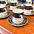 Conjunto com 6 xícaras em antiga porcelana inglesa. - Imagem 5