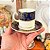Conjunto com 6 xícaras em antiga porcelana inglesa. - Imagem 8