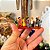 Conjunto escultórico de miniaturas em barro. - Imagem 9