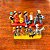 Conjunto escultórico de miniaturas em barro. - Imagem 5