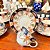 Conjunto de 5 xícaras de chá em fina porcelana inglesa antiga. - Imagem 8