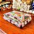 Caixa de porcelana com delicada e encantadora pintura floral feita à mão. - Imagem 4