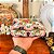 Caixa de porcelana com delicada e encantadora pintura floral feita à mão. - Imagem 8