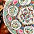 Par de pratos decorativos chineses em porcelana. - Imagem 8