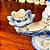 Castiçal em antiga porcelana. - Imagem 4