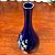 Delicado vaso em antiga porcelana japonesa na cor azul. - Imagem 4