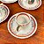 Conjunto com 4 xícaras "cafezinho" em antiguissima porcelana Mauá. - Imagem 5