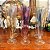 Conjunto com 6 antigas tulipas em cores variadas. - Imagem 3