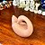 Delicada escultura cisne em antiga cerâmica. - Imagem 2