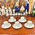 Conjunto com 5 delicadas xícaras "cafezinho". - Imagem 1