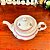 Elegante bule em antiga porcelana Schmidt. - Imagem 8