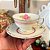 Conjunto com 4 xícaras de chá em antiga porcelana Schmidt. - Imagem 8