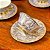Conjunto de 5 xícaras de café em porcelana Mauá. - Imagem 5