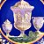 Prato decorativo em porcelana. - Imagem 3