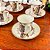 Conjunto com 6 xícaras de café em porcelana. - Imagem 5