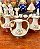 Mini vasinhos em porcelana anos 50. - Imagem 3