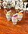 Conjunto com 3 mini ânforas em porcelana. - Imagem 5