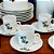 Conjunto em porcelana Renner. - Imagem 7