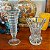 Vasos em vidros trabalhado. - Imagem 1