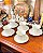 Conjunto de xícaras em porcelana Romena - Imagem 2