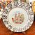 Prato em porcelana inglesa decorativa. - Imagem 4