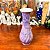 Encantador vaso em cerâmica Purple. - Imagem 4