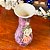 Encantador vaso em cerâmica Purple. - Imagem 5