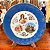 Prato decorativo em porcelana francesa de Limoges - Imagem 2